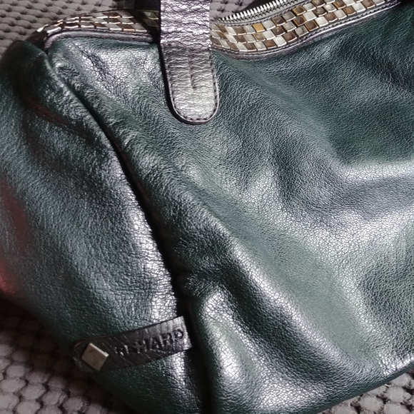 Leather shoulder bag - Picture 7 of 16